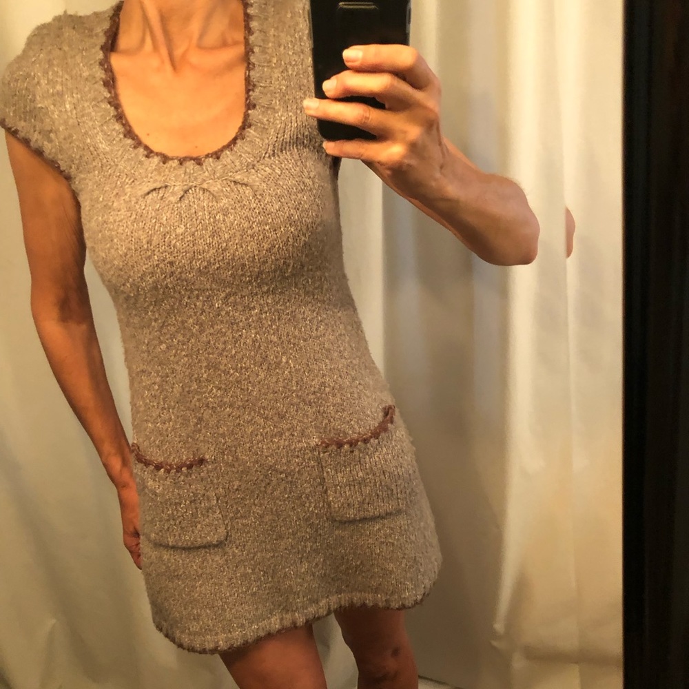 The Cutest Sweater Dress - short sleeve